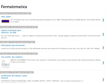 Tablet Screenshot of fermatematica.blogspot.com