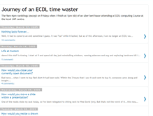Tablet Screenshot of ecdlwaster.blogspot.com