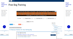 Desktop Screenshot of freedogtraining-ebooks.blogspot.com