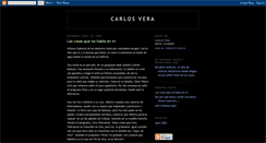 Desktop Screenshot of carlosvera.blogspot.com
