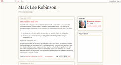 Desktop Screenshot of mlrobinson.blogspot.com