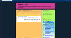 Desktop Screenshot of camino-exito.blogspot.com