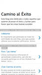 Mobile Screenshot of camino-exito.blogspot.com
