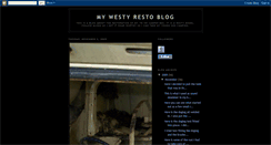 Desktop Screenshot of mywestyrestoblog.blogspot.com