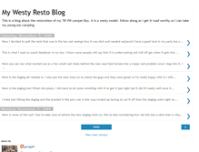 Tablet Screenshot of mywestyrestoblog.blogspot.com