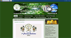 Desktop Screenshot of pastoralmeioambientesaoroque.blogspot.com