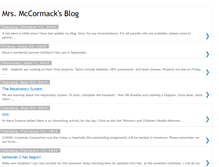Tablet Screenshot of mrsmccormacksblog.blogspot.com