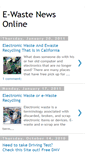 Mobile Screenshot of ewastenews.blogspot.com