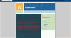 Desktop Screenshot of mistyclark.blogspot.com