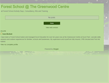 Tablet Screenshot of escoteducation-forestschool.blogspot.com