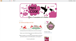 Desktop Screenshot of misscookbijoux.blogspot.com