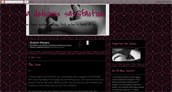 Desktop Screenshot of delicioussatisfaction.blogspot.com