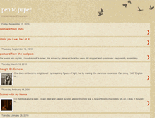 Tablet Screenshot of mjpentopaper.blogspot.com