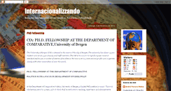 Desktop Screenshot of internacionalizzando.blogspot.com