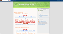 Desktop Screenshot of aidans-services.blogspot.com