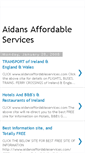 Mobile Screenshot of aidans-services.blogspot.com