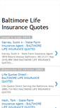 Mobile Screenshot of life-insurance-baltimore.blogspot.com