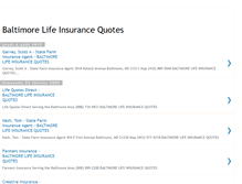 Tablet Screenshot of life-insurance-baltimore.blogspot.com