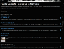 Tablet Screenshot of hazlocorrectoporqueeslocorrecto.blogspot.com