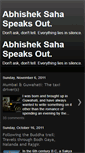 Mobile Screenshot of abhisheksahaspeaksout.blogspot.com