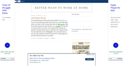 Desktop Screenshot of betterwaystoworkathome.blogspot.com