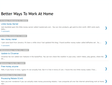 Tablet Screenshot of betterwaystoworkathome.blogspot.com