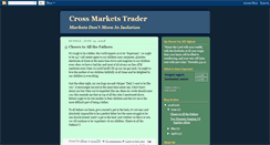Desktop Screenshot of crossmarketstrader.blogspot.com