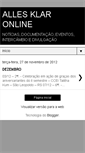 Mobile Screenshot of allesklaronline.blogspot.com