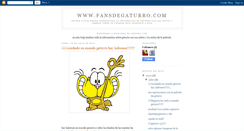 Desktop Screenshot of fansdegaturroynick.blogspot.com