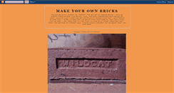 Desktop Screenshot of makingbricks.blogspot.com