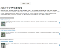 Tablet Screenshot of makingbricks.blogspot.com