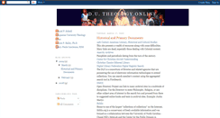 Desktop Screenshot of dutheologyonline.blogspot.com