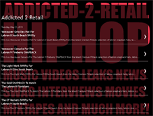 Tablet Screenshot of addicted-2-retail.blogspot.com