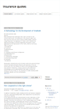 Mobile Screenshot of insurancequotescars.blogspot.com