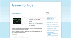 Desktop Screenshot of game4kids.blogspot.com