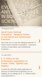 Mobile Screenshot of evolutionismandcomplexity.blogspot.com