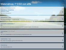 Tablet Screenshot of eso1mat.blogspot.com