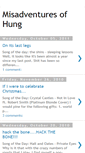 Mobile Screenshot of misadventuresofhung.blogspot.com
