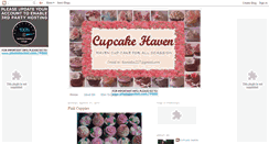 Desktop Screenshot of 2010cupcakehaven.blogspot.com