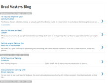 Tablet Screenshot of bradmasters.blogspot.com