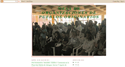 Desktop Screenshot of consejoindigenadealmirantebrown.blogspot.com