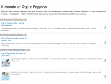 Tablet Screenshot of gigiepeppino.blogspot.com