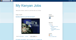 Desktop Screenshot of mykenyanjobs.blogspot.com