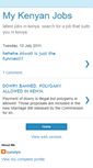 Mobile Screenshot of mykenyanjobs.blogspot.com