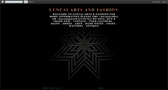 Desktop Screenshot of luncaiartsfashion.blogspot.com