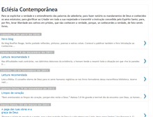 Tablet Screenshot of eclesiacontemporanea.blogspot.com