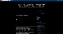 Desktop Screenshot of elisacarrio.blogspot.com