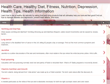 Tablet Screenshot of healthy4diet.blogspot.com