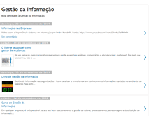 Tablet Screenshot of informacaoparasuagestao.blogspot.com