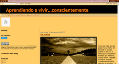 Desktop Screenshot of antonio-aprendiendoavivir.blogspot.com